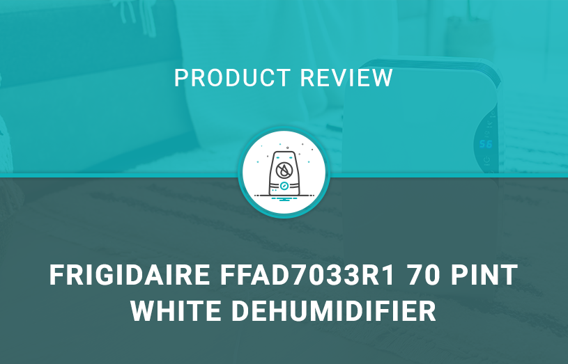 Frigidaire FFAD7033R1 70 Pint White Dehumidifier